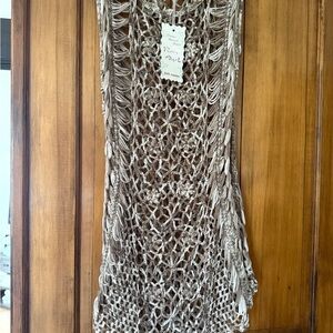 Pretty Angel Crochet beach cover-up